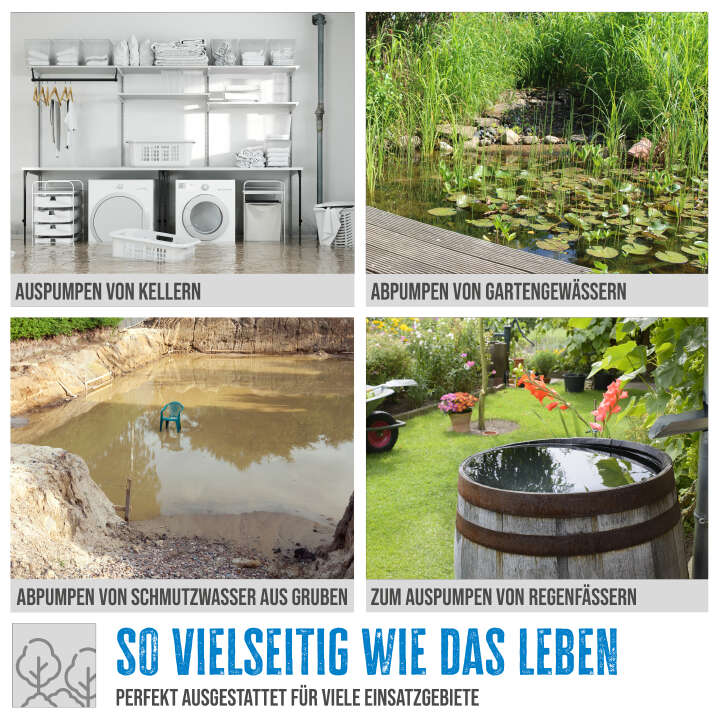 Güde Schmutzwassertauchpumpe GS 1103 PI